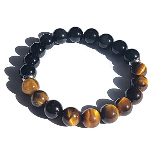 Algopix Similar Product 9 - Tiger Eye  Black Obsidian  Onyx