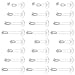 Algopix Similar Product 12 - Cisyozi 20G 18G 16G Clear Plastic Nose
