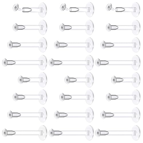 Algopix Similar Product 17 - Cisyozi 20G 18G 16G Clear Plastic Nose