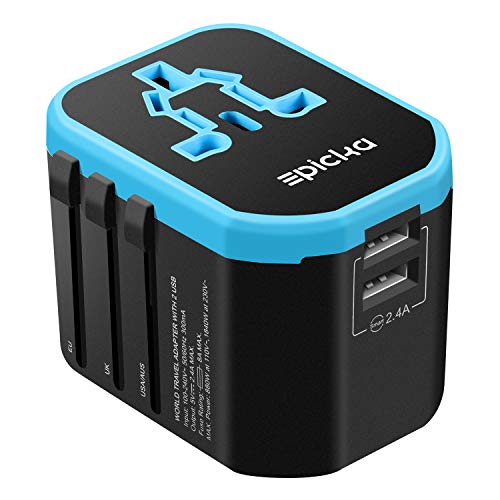 Algopix Similar Product 17 - Travel Adapter  EPICKA All in One