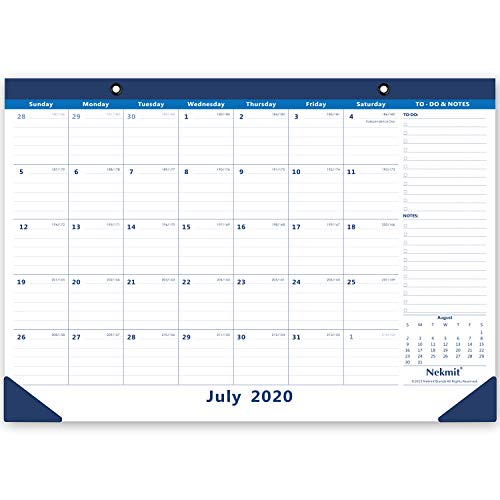 Algopix Similar Product 17 - Nekmit Large 2019 Monthly Desk Pad