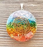 Algopix Similar Product 13 - Healing Chakra Crystals Necklace for