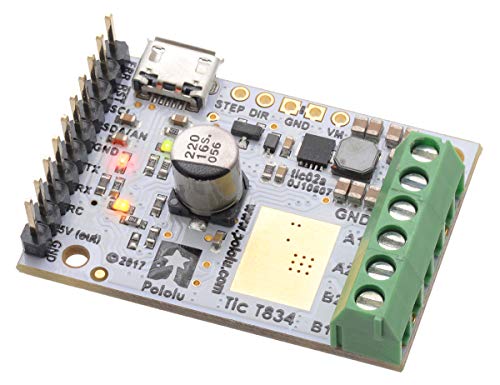 Algopix Similar Product 13 - Pololu Tic T834 USB MultiInterface