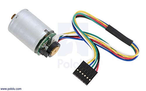 Algopix Similar Product 17 - Pololu HP 6V Motor with 48 CPR Encoder