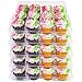 Algopix Similar Product 8 - 5 Plastic Cupcake Carrier Box 12 Slot