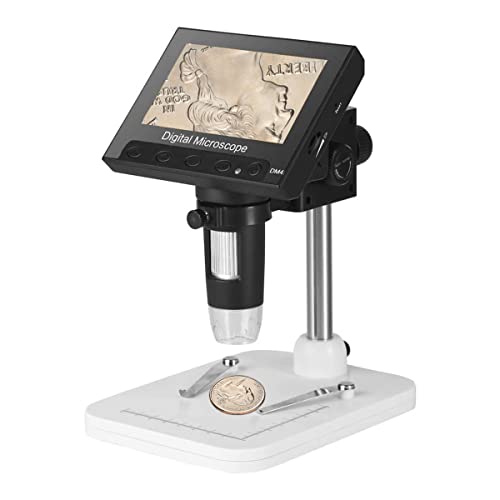 Algopix Similar Product 7 - Digital Microscope 43 LED Screen