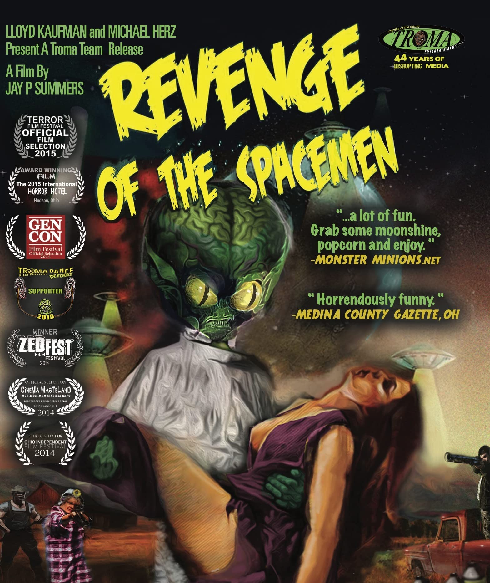 Algopix Similar Product 3 - Revenge of the Spacemen [Blu-ray]