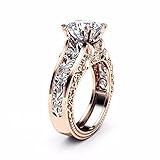 Algopix Similar Product 3 - Rings Valentines Day Fashion Women