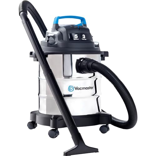 Algopix Similar Product 9 - Vacmaster Stainless Steel WetDry Vac