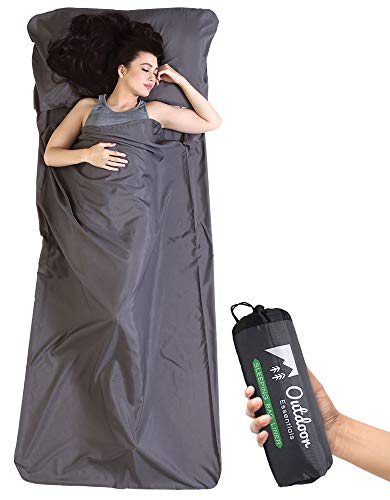 Algopix Similar Product 12 - Sleeping Bag Liner  Camping  Travel
