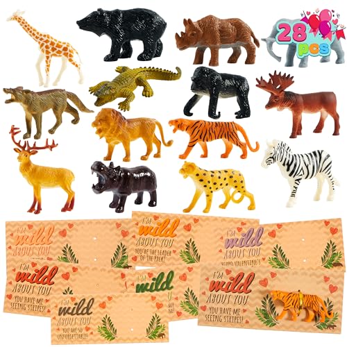 Algopix Similar Product 9 - JOYIN 28Pack Gifts Cards with Zoo