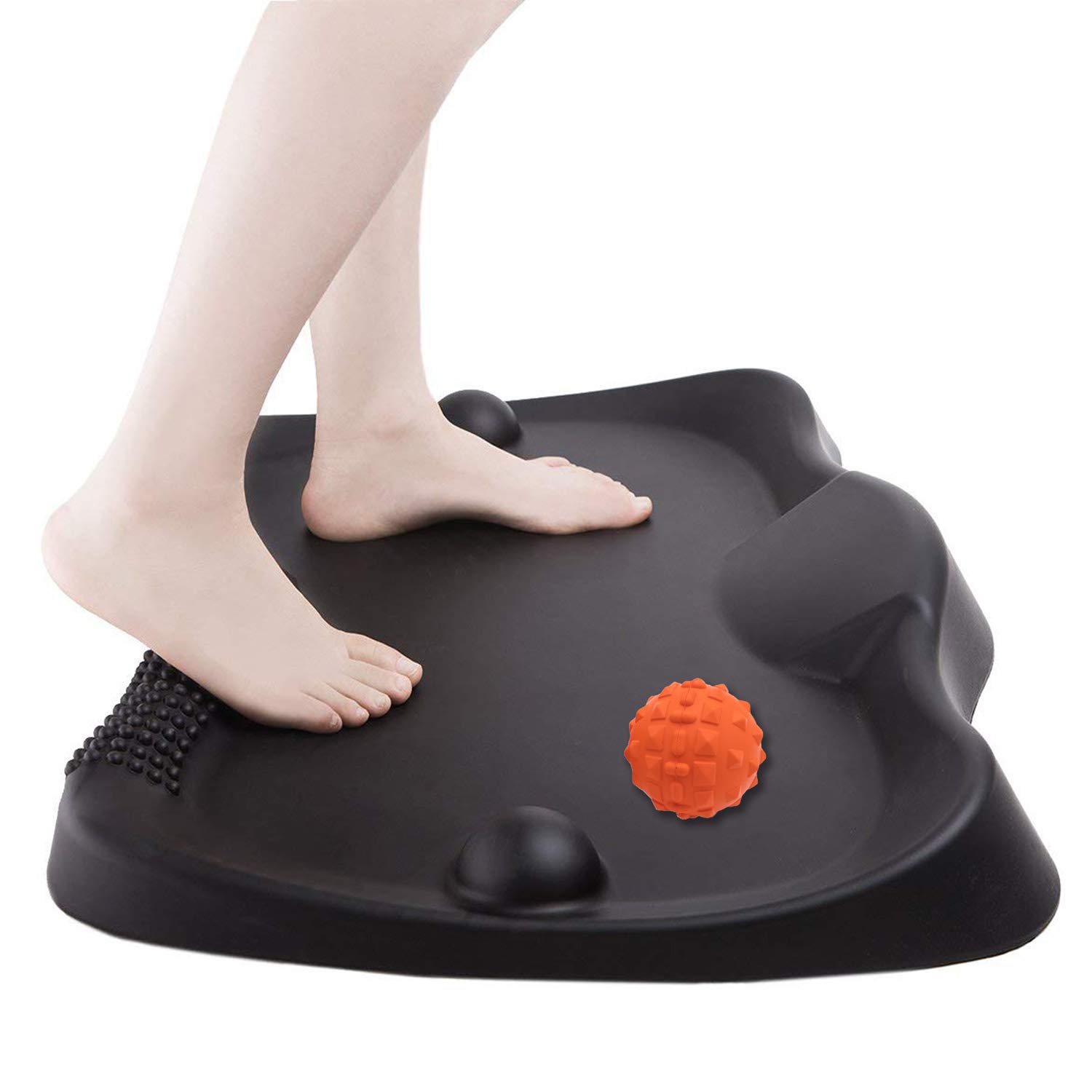 Algopix Similar Product 12 - Premium Black AntiFatigue Comfort Mat
