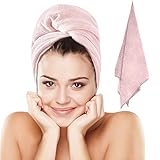 Algopix Similar Product 10 - Microfiber Hair Towel  Plush