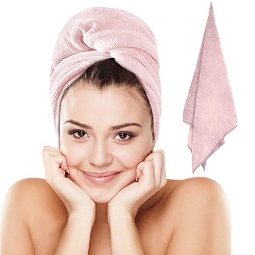 Algopix Similar Product 9 - Microfiber Hair Towel  Plush