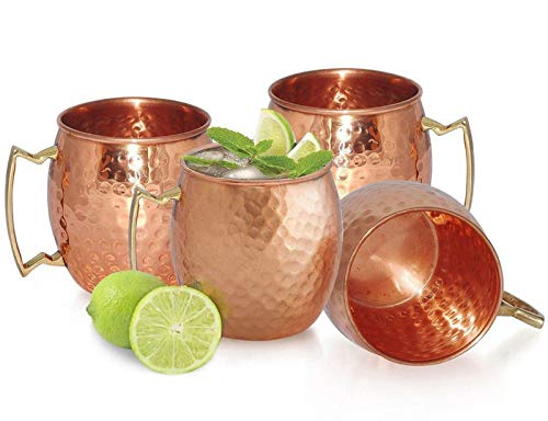 Algopix Similar Product 4 - Chefs Star Set of 4 Handmade Hammered