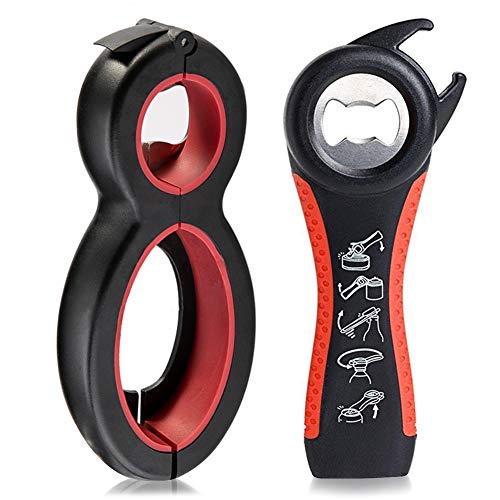 Algopix Similar Product 4 - Bottle Can and Jar Grip Opener 2 pack