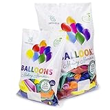 Algopix Similar Product 1 - Party Balloons Premium Assorted 100