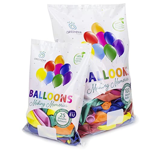 Algopix Similar Product 10 - Party Balloons Premium Assorted 100