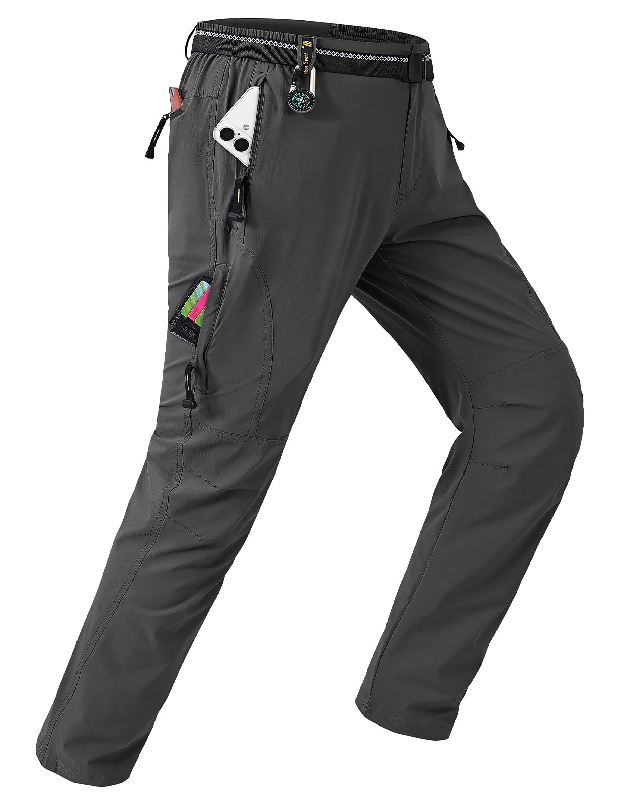Algopix Similar Product 18 - TBMPOY Mens Lightweight Hiking Pants