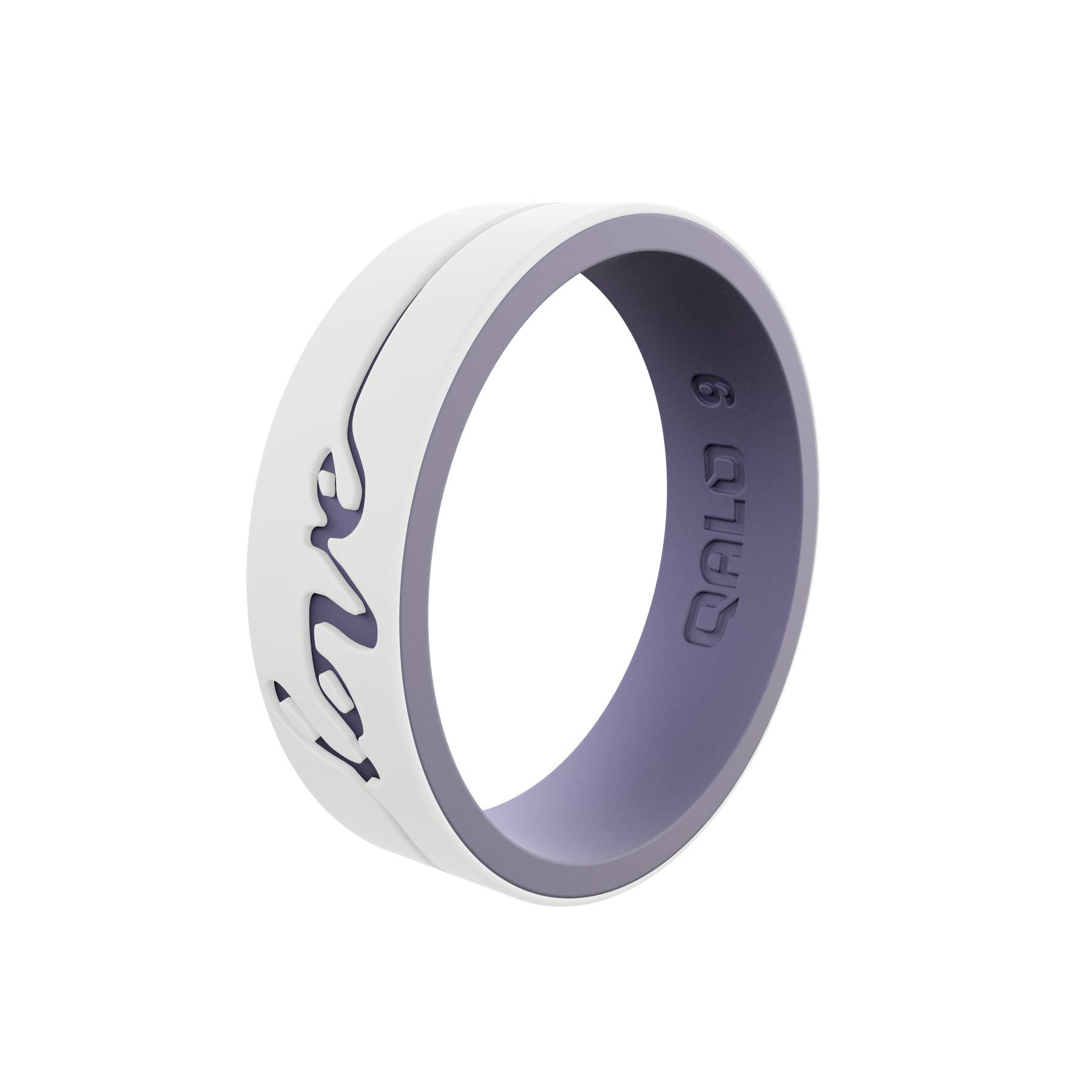 Algopix Similar Product 8 - QALO Womens Rubber Silicone Ring