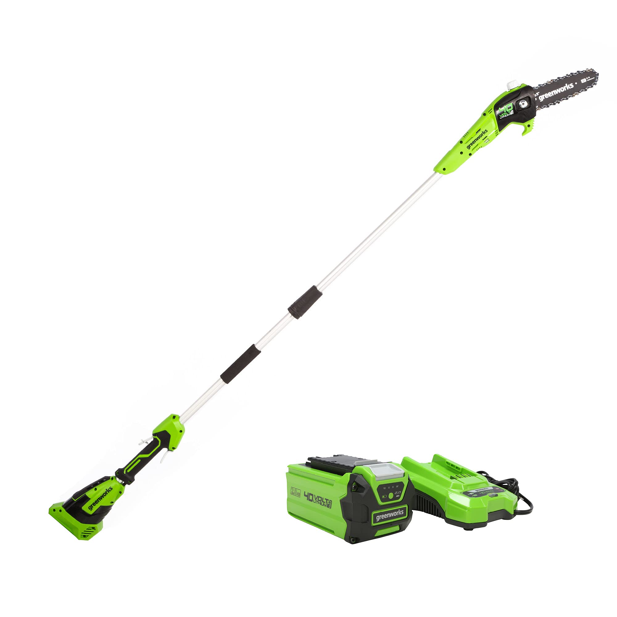 Algopix Similar Product 10 - Greenworks 40V 8Inch Cordless Polesaw