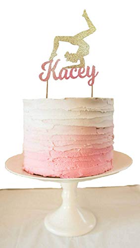 Algopix Similar Product 2 - Gymnastic Cake Topper Gymnastic Cake