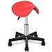 Algopix Similar Product 19 - Giantex Saddle Stool Salon Hydraulic