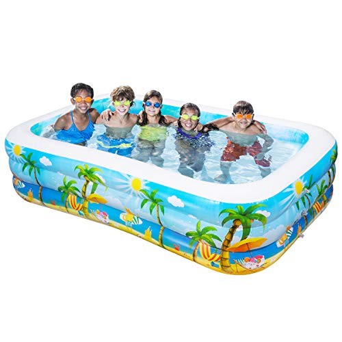 Algopix Similar Product 13 - iBaseToy Giant Inflatable Swimming