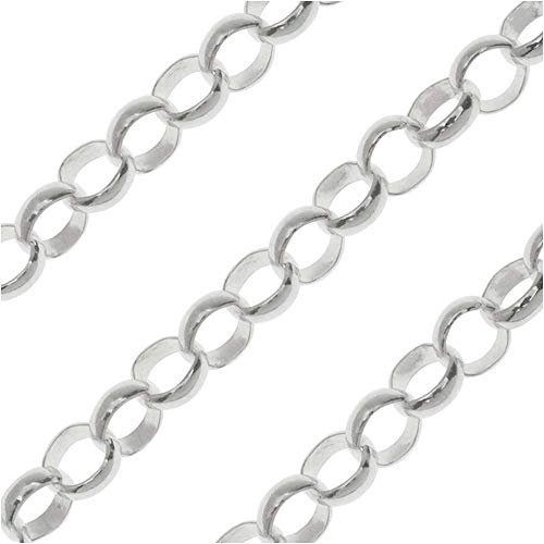 Algopix Similar Product 16 - Beadaholique Bulk Rolo Chain Round