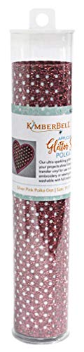 Algopix Similar Product 11 - Kimberbell Applique Silver Pink Polka