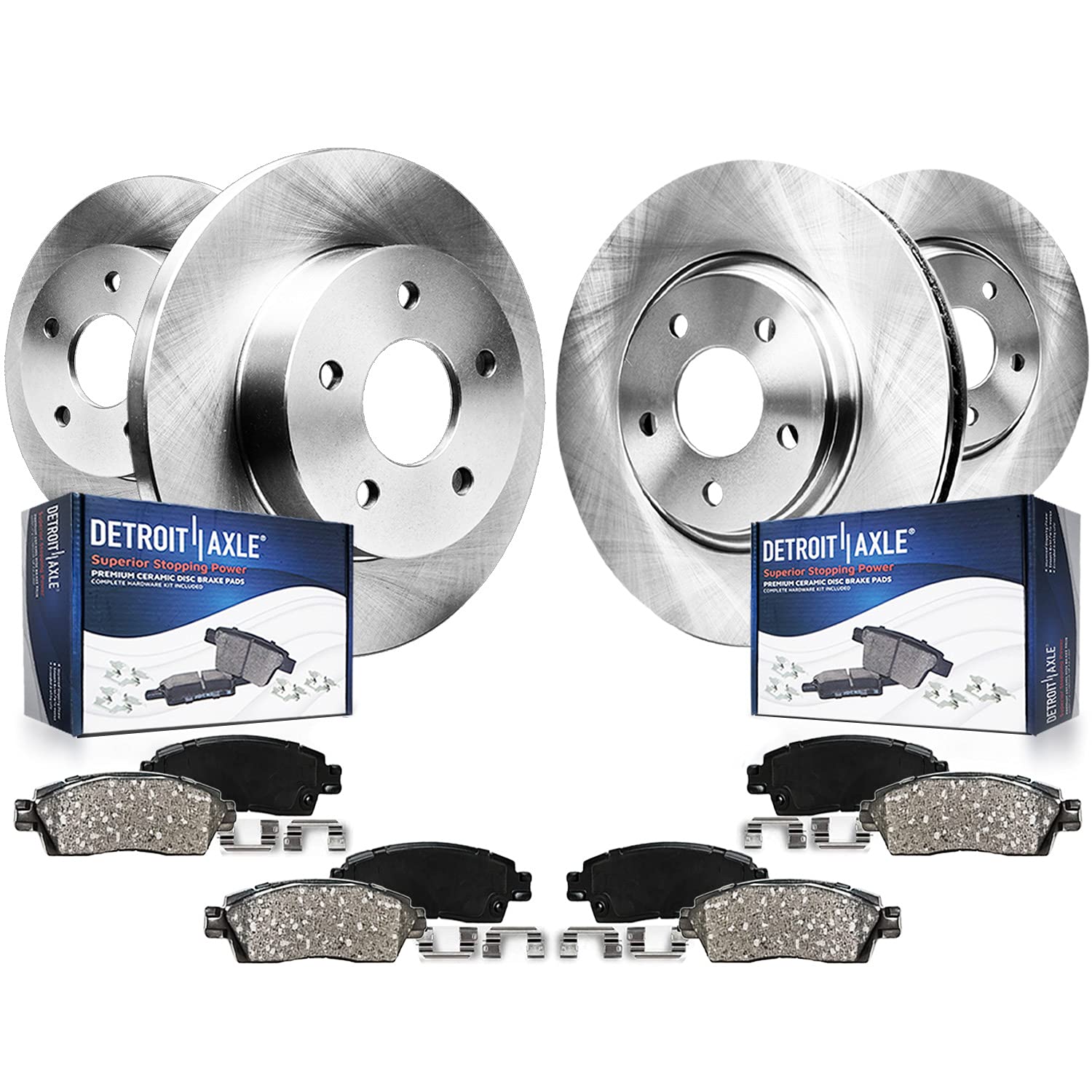 Algopix Similar Product 7 - Detroit Axle  Brake Kit for Chrysler