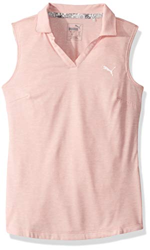 Algopix Similar Product 16 - Puma Golf 2019 Girls Heather Polo