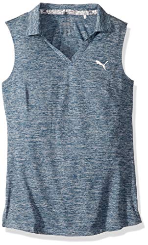 Algopix Similar Product 7 - Puma Golf 2019 Girls Heather Polo