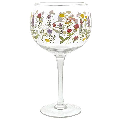 Algopix Similar Product 19 - Ginology Wildflowers Copa Glass