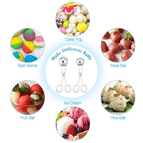 Algopix Similar Product 11 - Meat Ballers KOMAKE 2 PCS Stainless