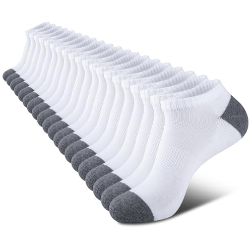 Algopix Similar Product 18 - COOVAN 10 Pairs Mens Cushion Ankle