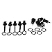 Algopix Similar Product 13 - JUNESUN 5 Pcs DC022B Power Supply Jack
