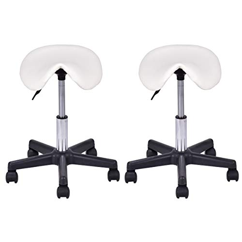 Algopix Similar Product 6 - Giantex Salon Stool Chair Adjustable