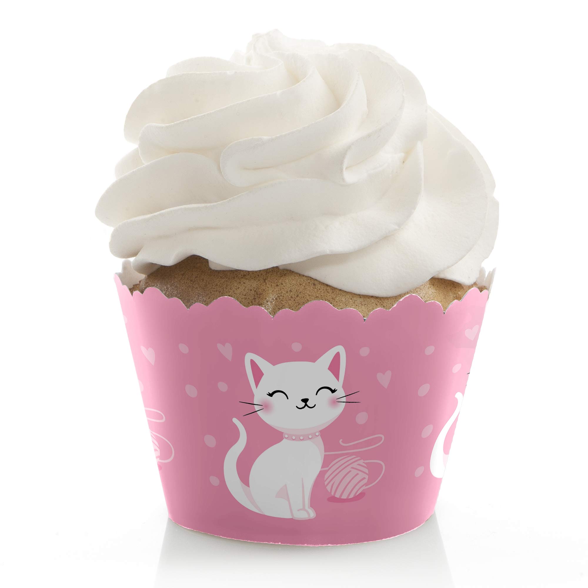 Algopix Similar Product 15 - Big Dot of Happiness Purrfect Kitty
