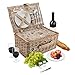 Algopix Similar Product 5 - Wicker Picnic Basket Set 2 Person