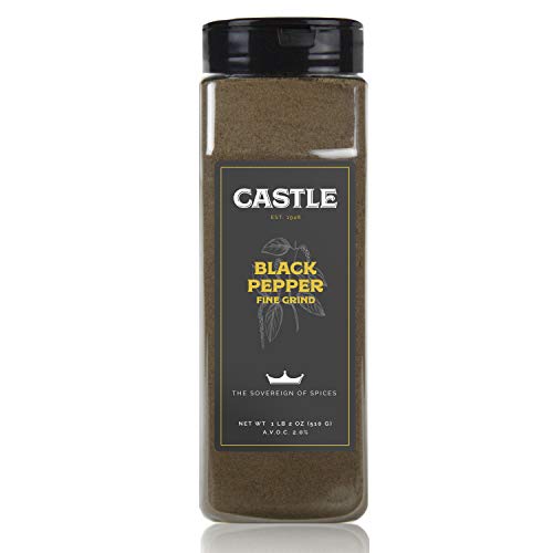 Algopix Similar Product 14 - Castle Foods  BLACK PEPPER FINE GRIND