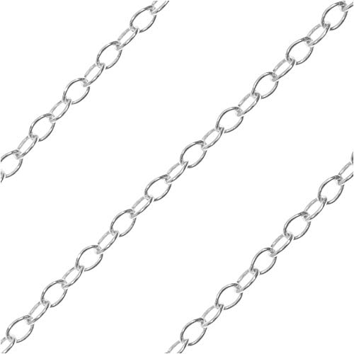Algopix Similar Product 12 - Beadaholique Bulk Cable Chain Oval