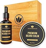 Algopix Similar Product 14 - Naturenics Premium Beard Oil  Balm Wax