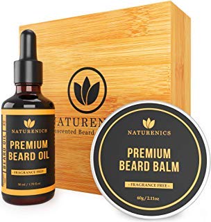 Algopix Similar Product 2 - Naturenics Premium Beard Oil  Balm Wax