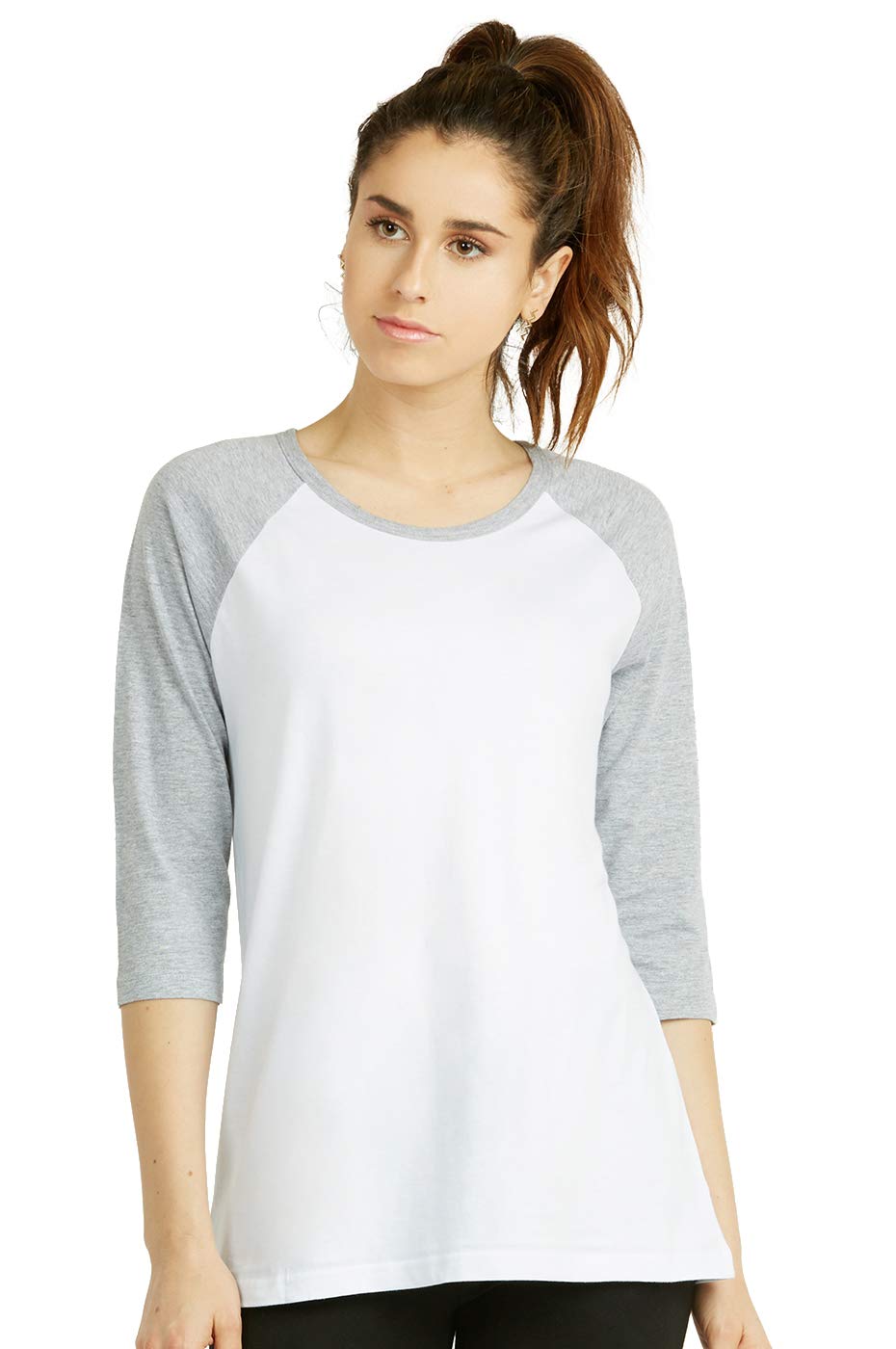 Algopix Similar Product 20 - Cottonbell Womens Baseball Quarter