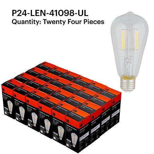 Algopix Similar Product 9 - Lenawee P24LEN41098UL 4W ST64 E26