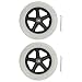 Algopix Similar Product 11 - Baosity 2 PCS 8Solid Tyre Front Caster