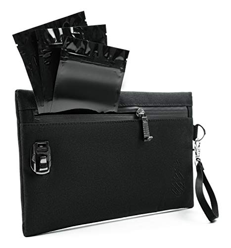 Algopix Similar Product 13 - Smell Proof Bag 5 Mini Stash Bags
