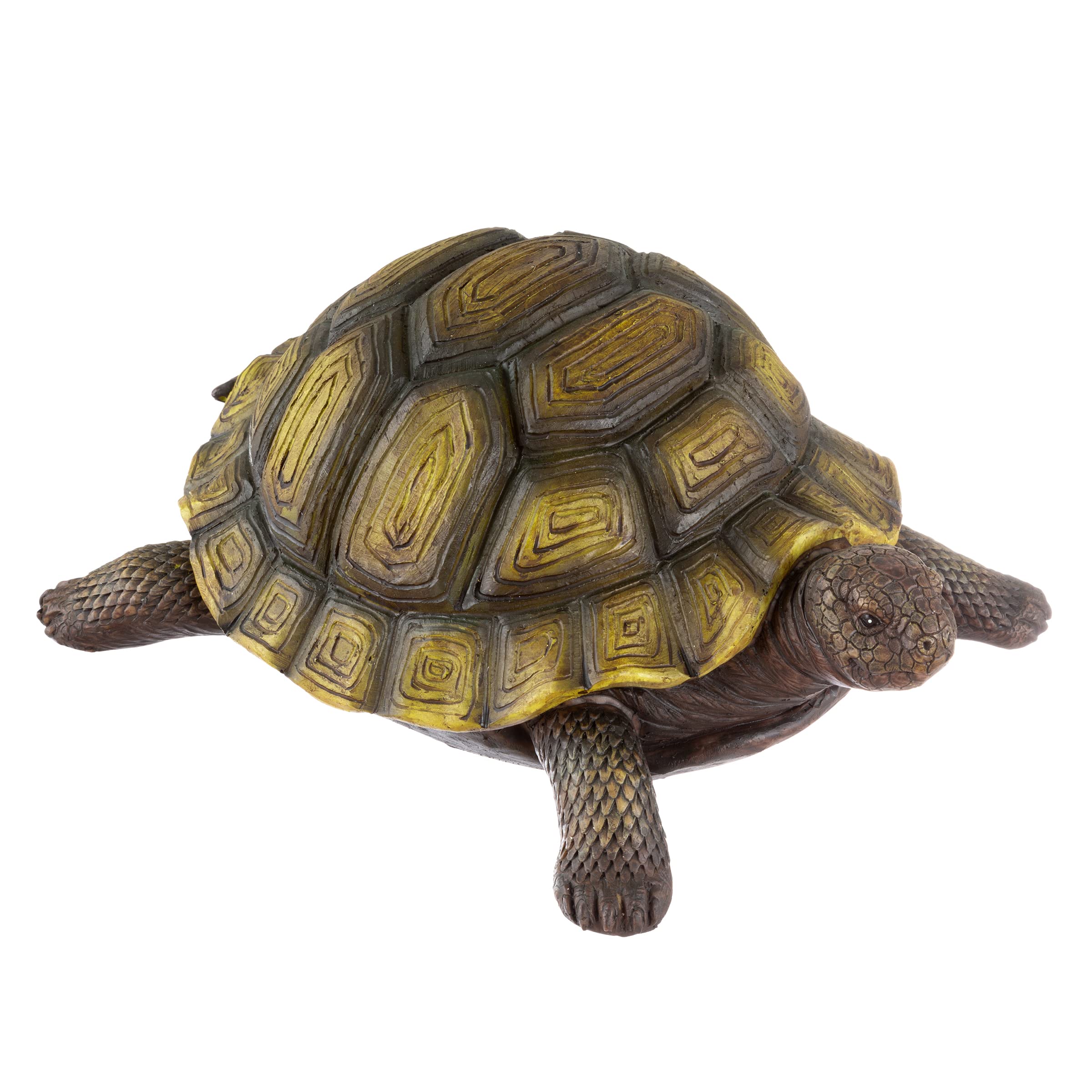 Algopix Similar Product 17 - Pure Garden Turtle Statue,Green / Brown