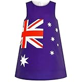 Algopix Similar Product 14 - Girls Dress Australia National Flag